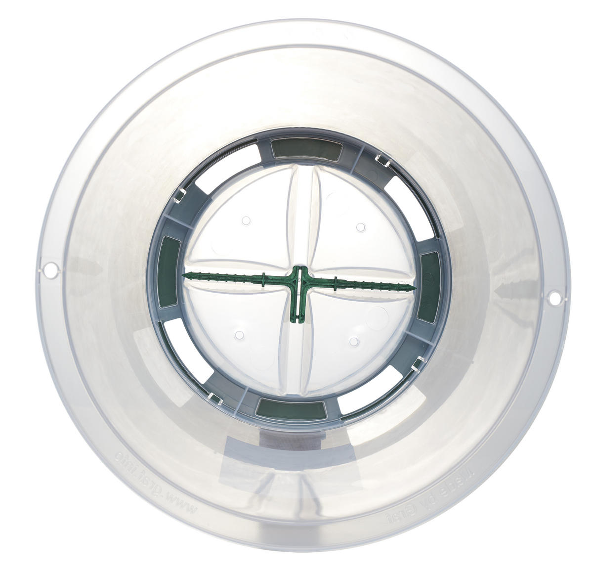 PFLANZGLOCKE Set inkl. Bodenanker - Transparent, Kunststoff (35/30/36cm) - GARANTIA