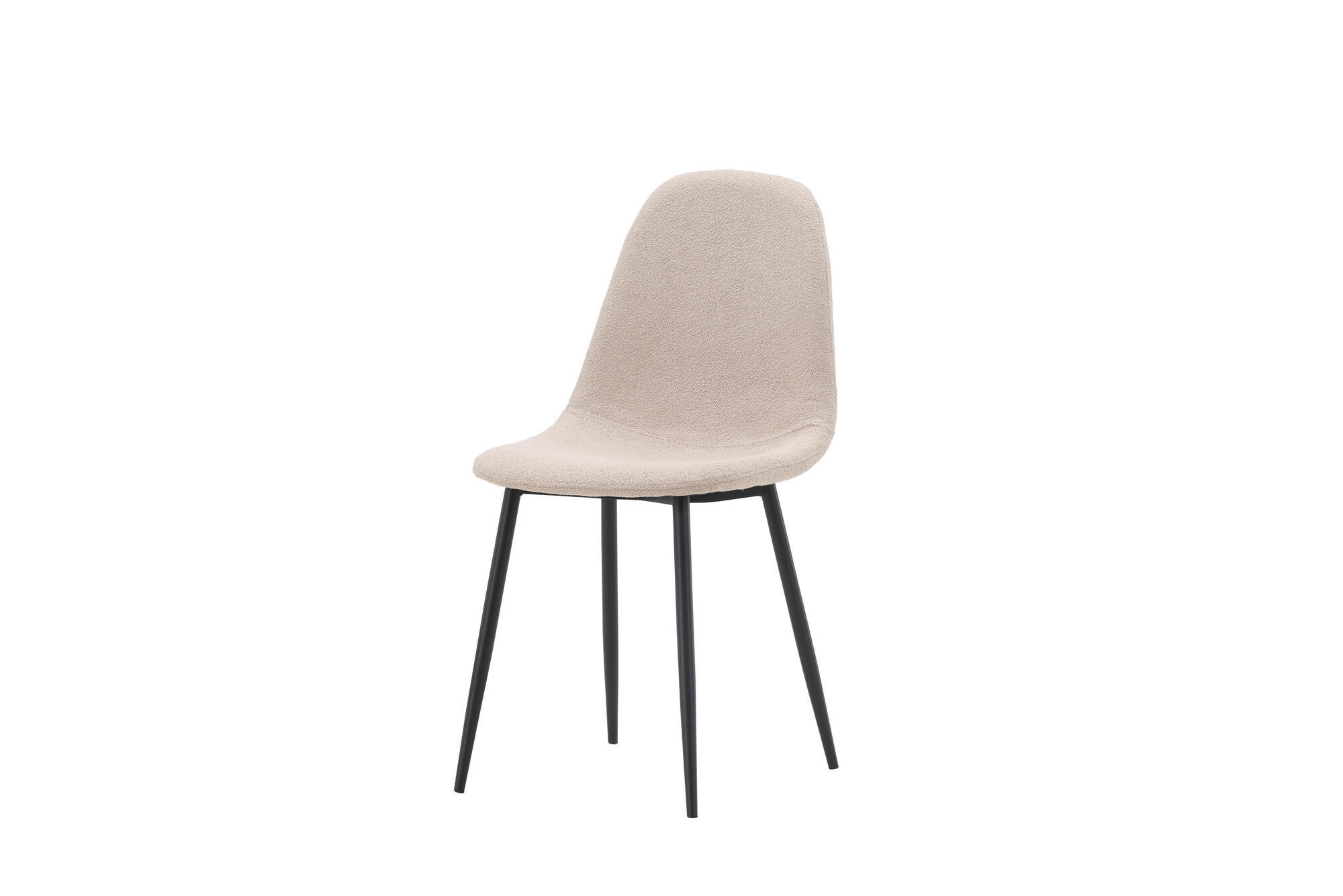 ESSZIMMERSTUHL POLAR Beige 44x53x88 cm - Beige, Textil (44/88/53cm) - FURNLUX