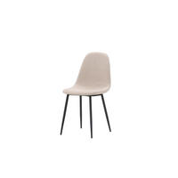ESSZIMMERSTUHL POLAR Beige 44x53x88 cm - Beige, Textil (44/88/53cm) - FURNLUX