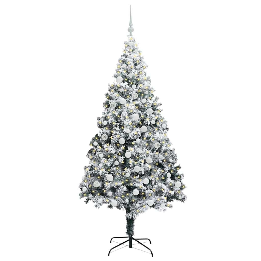 vidaXL Weihnachtsbaum Weiß 180 cm