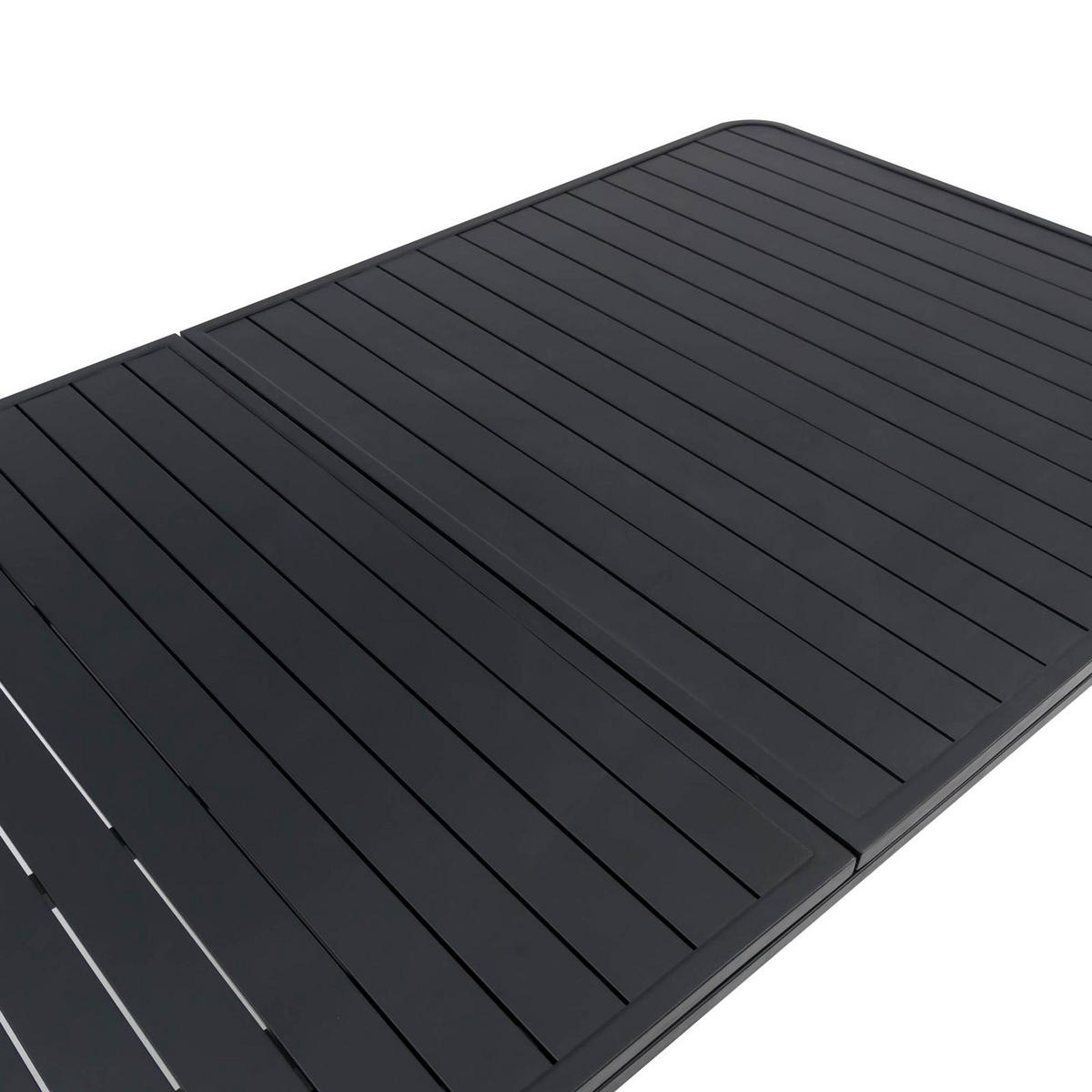 GARTENTISCH SUNNY - Schwarz, Metall (90/150/78cm) - IDIMEX