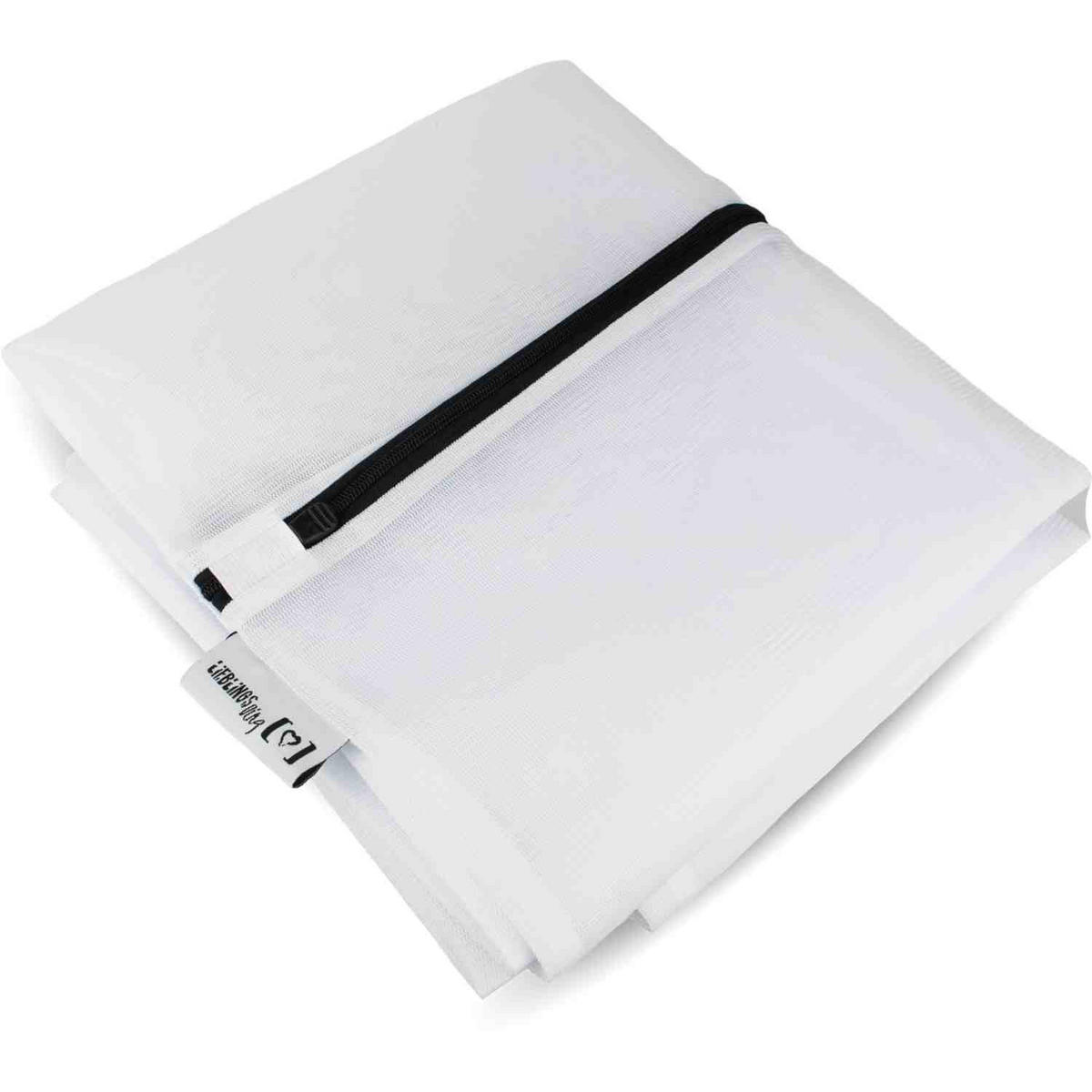 WÄSCHENETZ XXL 100X90CM LIEBLINGS Ding Wäschenetz - Weiß, Textil (90/1/100cm) - Lieblings Ding