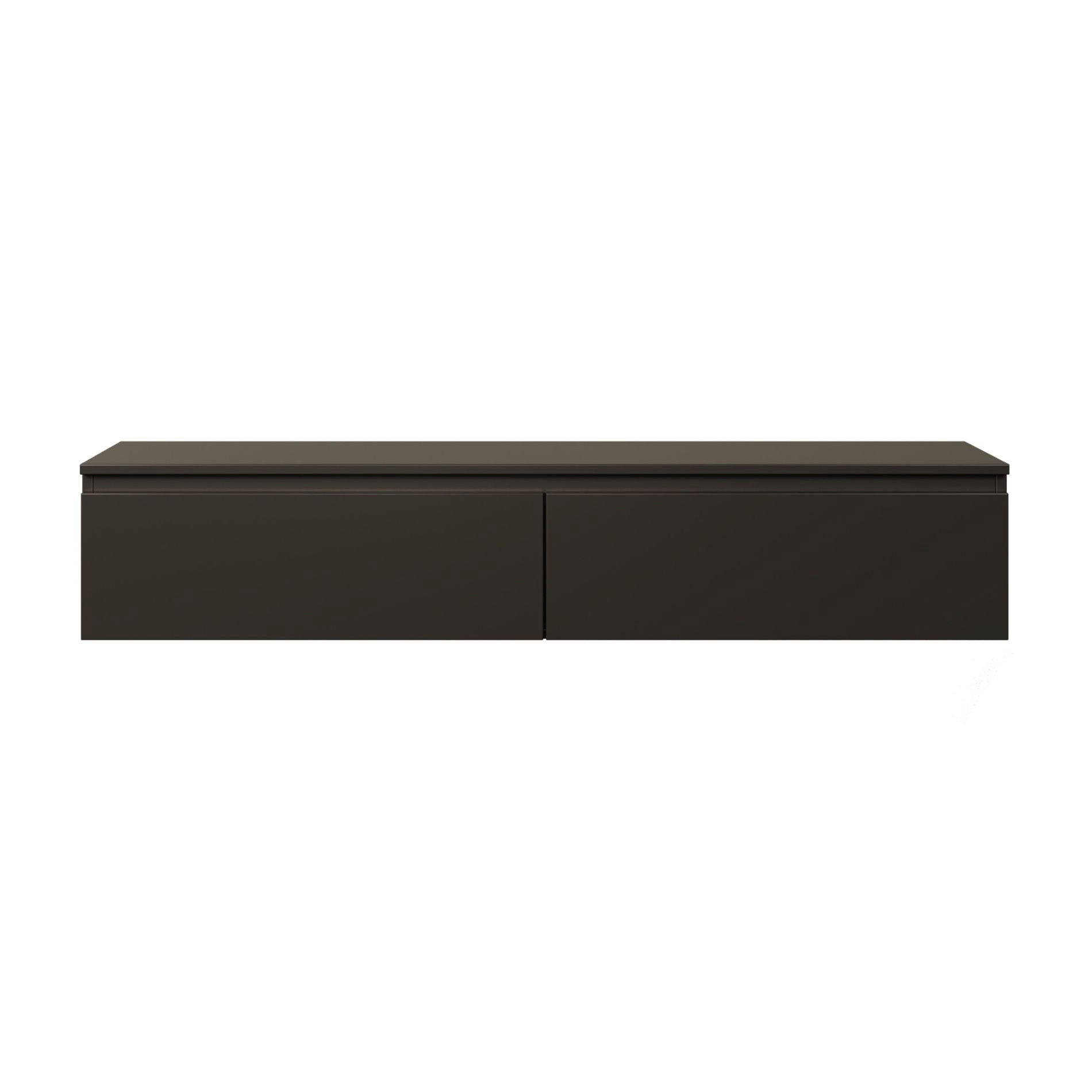 Selsey TV stolek Bemmi černý 150/28/32 cm