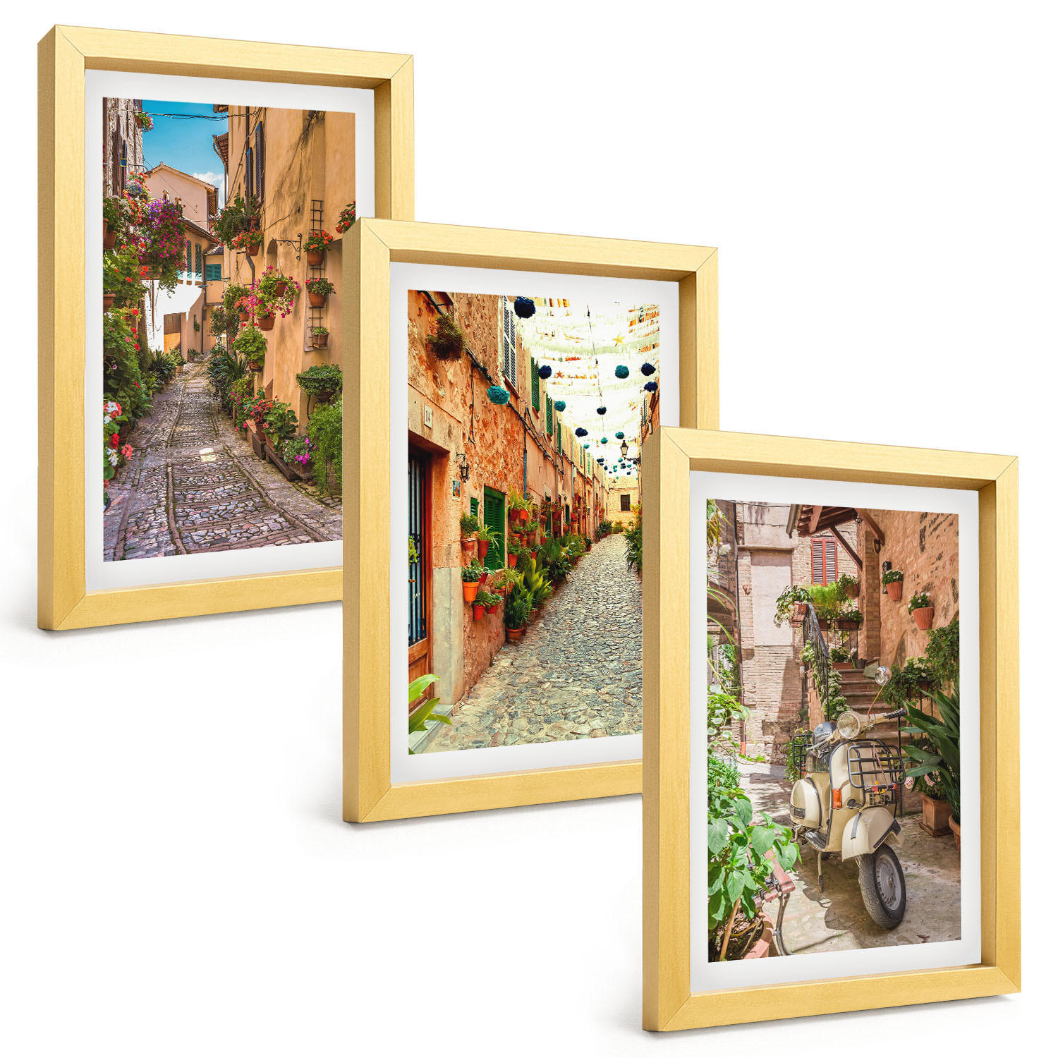 Tulup Bilder Gold 20x30 cm