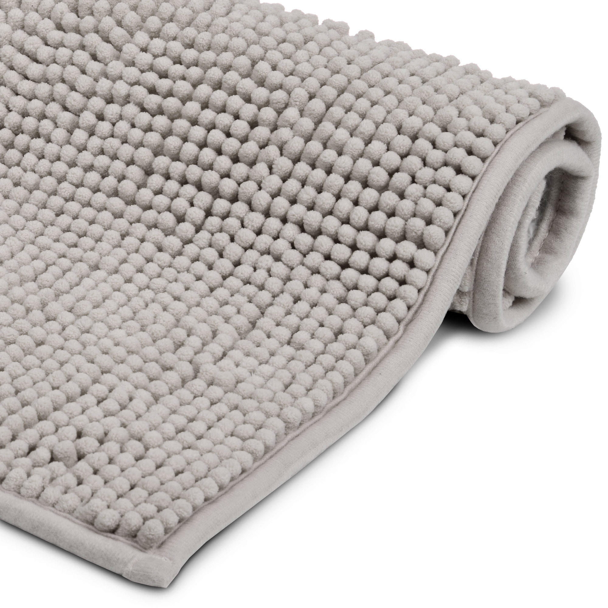 VORLEGER MATTE BeauMare WR 50/80 cm Hellgrau - Hellgrau, Textil (50/80cm) - Beautissu 