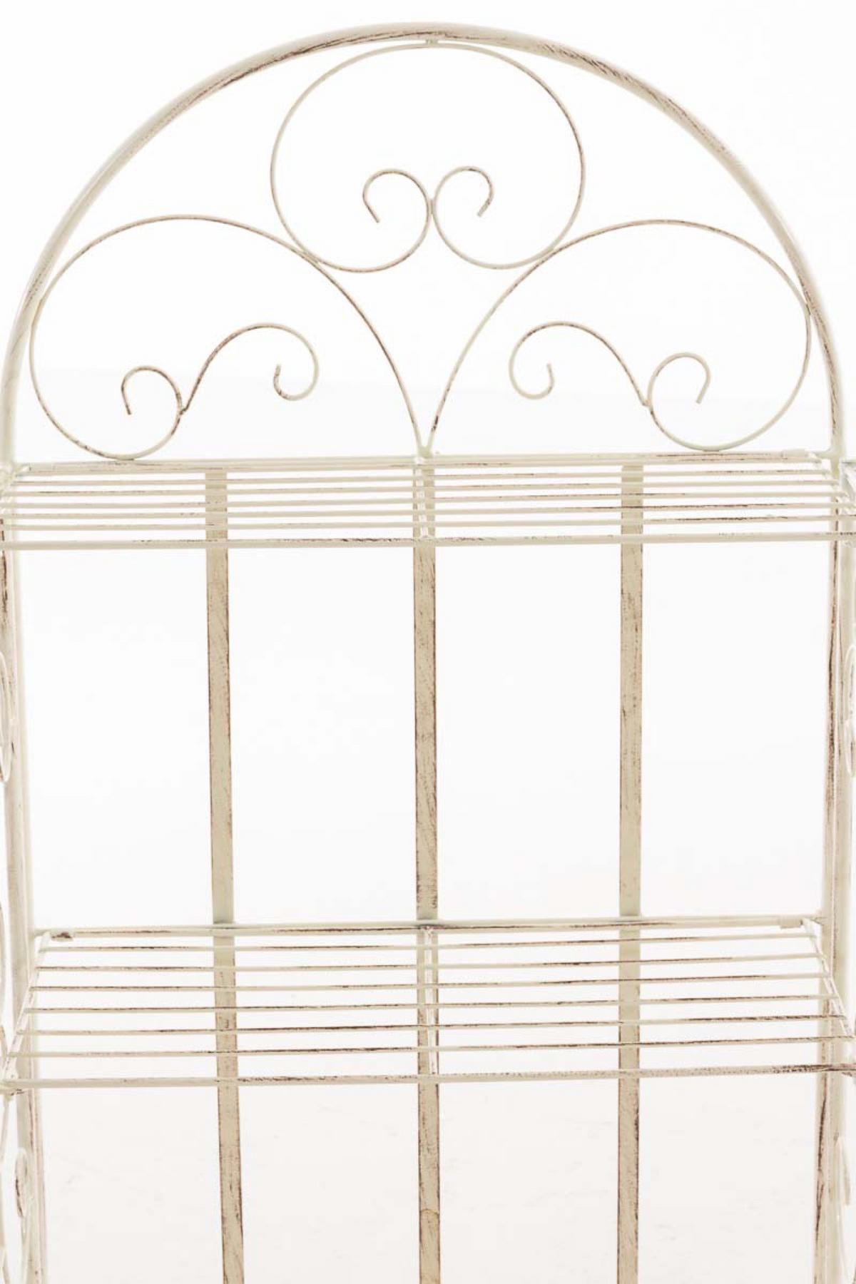 STANDREGAL Rosi antik-creme - Naturfarben, Metall (45.5/81.5/24cm) - TPFGarden