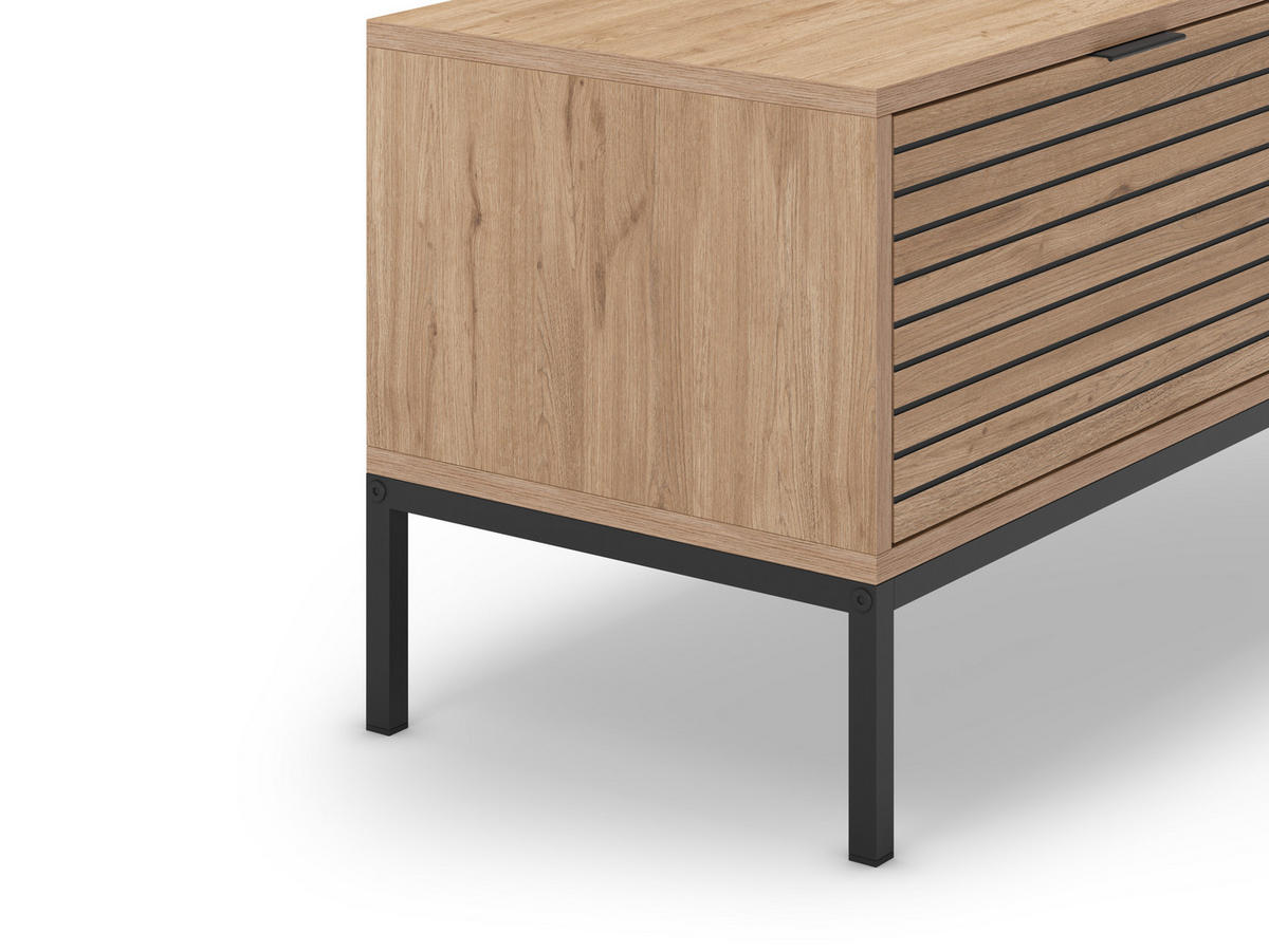 TV-STÄNDER Ariel Braun 120/40/48 cm - Braun, Holz (40/48/120cm) - Calicosy