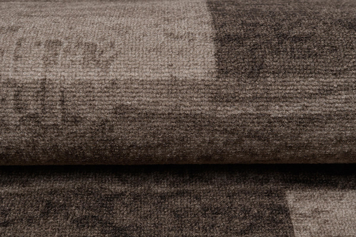 TEPPICHLÄUFER Anti-Rutsch Braun rutschfest Gummiunterlage 67/1200 cm - Braun, Textil (67/1200cm) - Tapiso