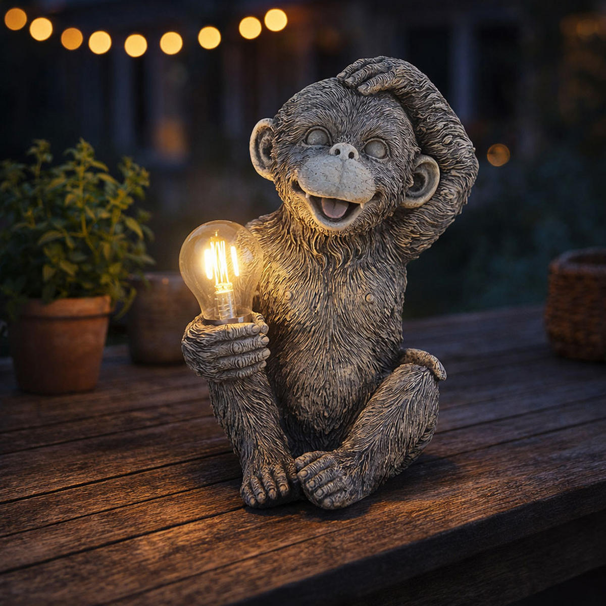LED AUSSENLEUCHTE Grau Kunststoff 2er Set - Grau, Glas (19/13.5/27.5cm) - Globo Lighting