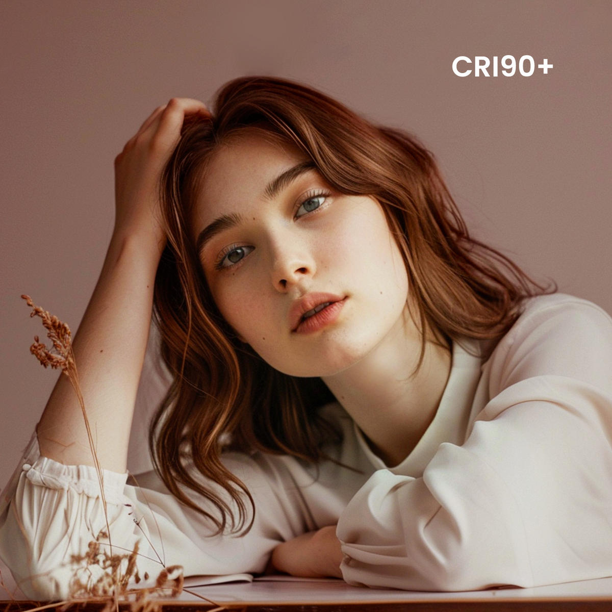 KOSMETIKSPIEGEL mit Beleuchtung 52/49,8/11,1 cm - Weiß, Glas (50/52/11cm) - EMKE