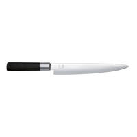 TRANCHIERMESSER Wasabi Black, 23 cm - Silberfarben, Metall (42cm) - Kai Messer