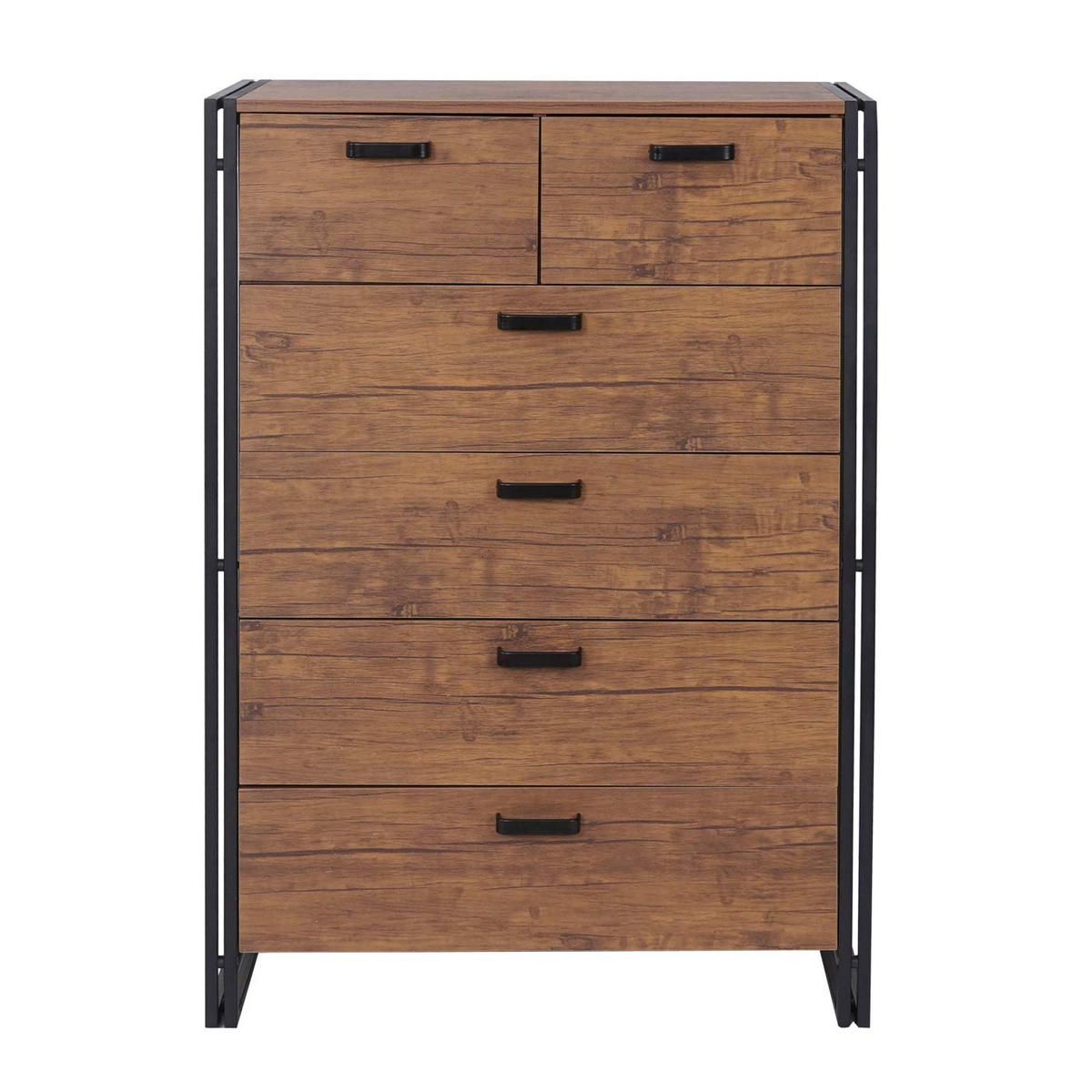 HIGHBOARD Wildeiche Dekor - Wildeiche, Holzwerkstoff (80/115/40cm) - MCW