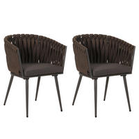 GARTENSTUHL Braun - Braun, Textil (61/82/57cm) - MCW