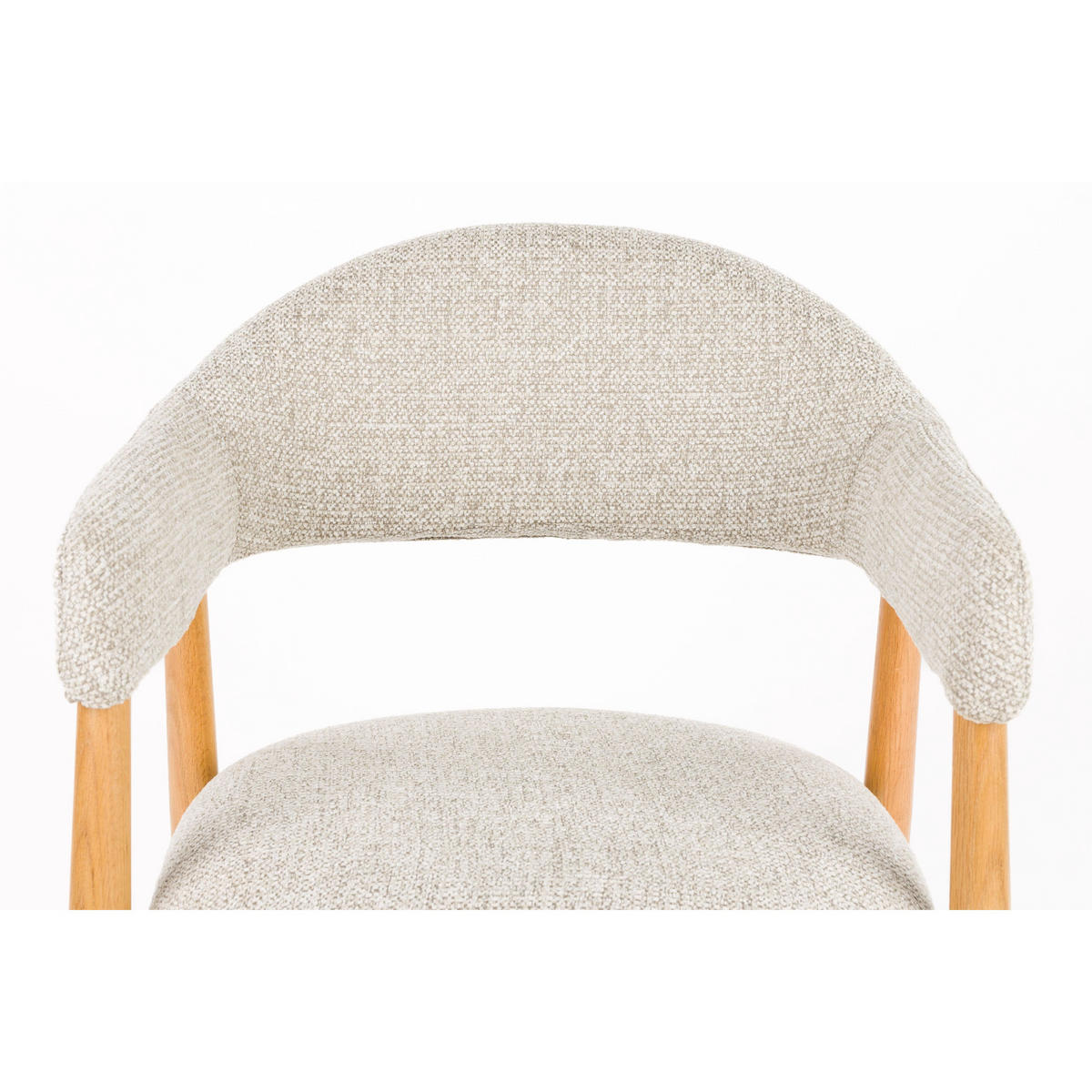 ESSZIMMERSTUHL Indy Hellbraun/ Beige - 2 er Set - Beige, Kunststoff (56/81/54cm) - Housecraft Living