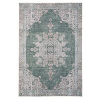 FLACHWEBETEPPICH Orion - Grün, Textil (60/240cm) - Kukoon Rugs