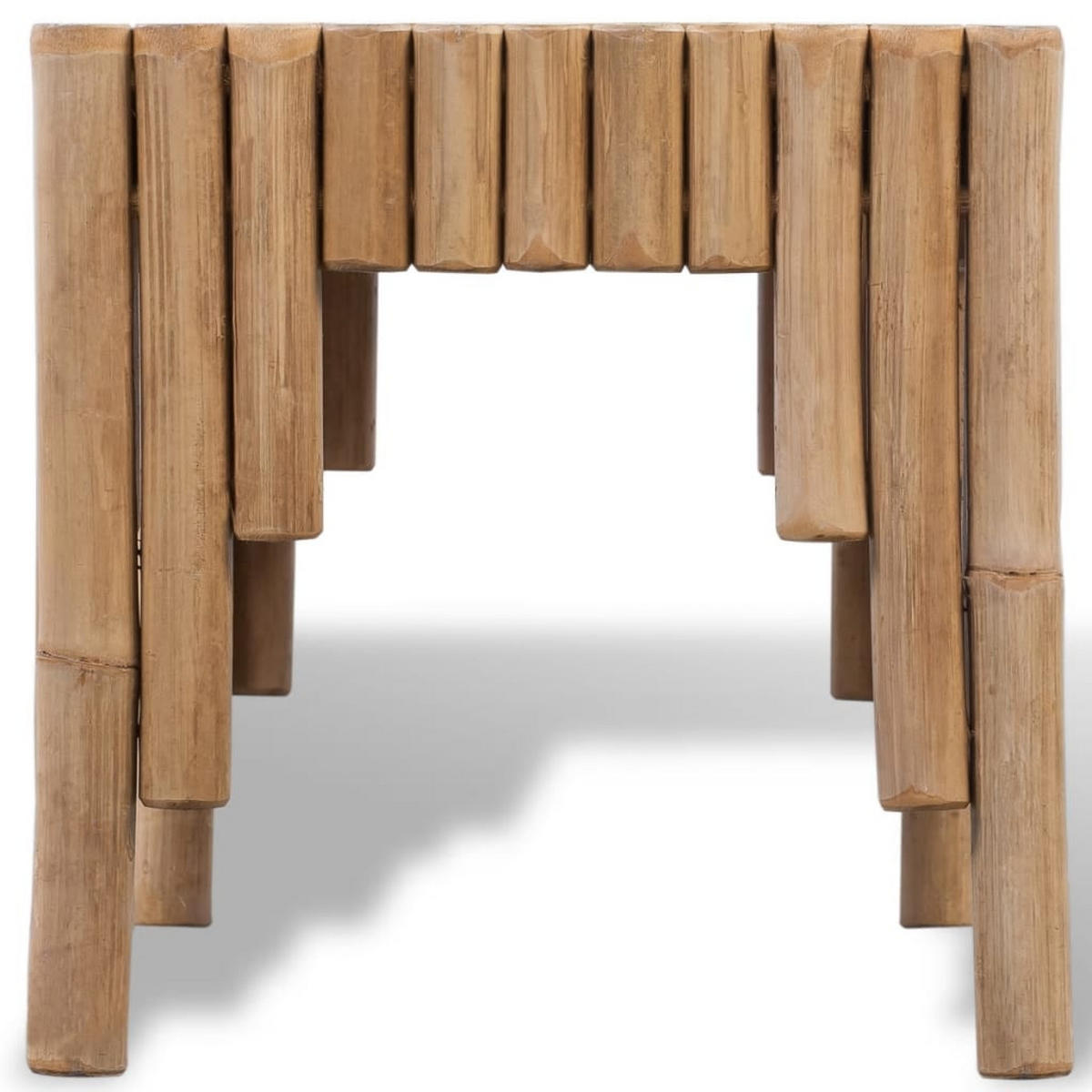 COUCHTISCH Bambus - Braun, Holz (35/70/35cm) - furnicato