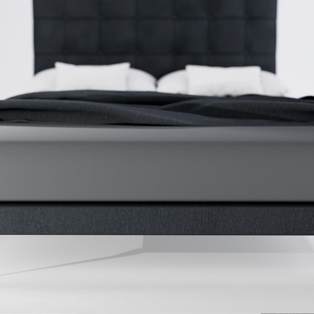Thumbnail - Mr Mattress Baumwollbettlaken, Dunkelgrau, Textil, Rechteckig, 140x200 cm, Schlaftextilien, Bettwäsche, Bettlaken