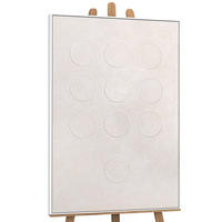 GEMÄLDE Weißer Code Schattenfugenrahmen Weiß 120x80 cm - Weiß, Holz (120/80cm) - YS-art gallery