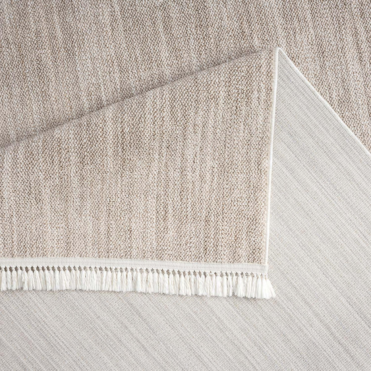 KURZFLOR-TEPPICH Clasico 0052 Beige 120x170 cm - Beige, Textil (120/170cm) - carpet city