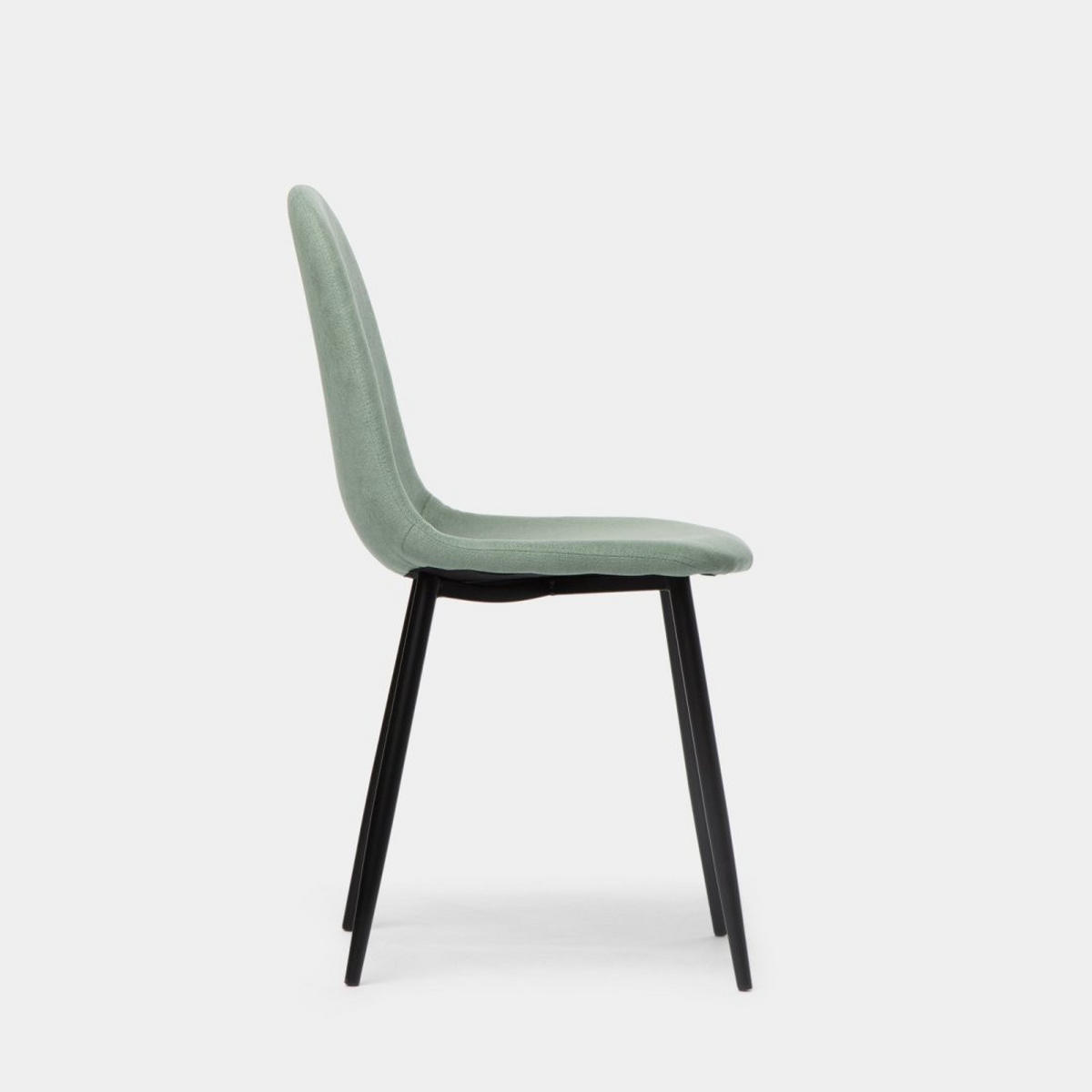 ESSZIMMERSTUHL Ellis Grün 45 cm x 86 cm - Salbeigrün, Textil (45/86/52cm)