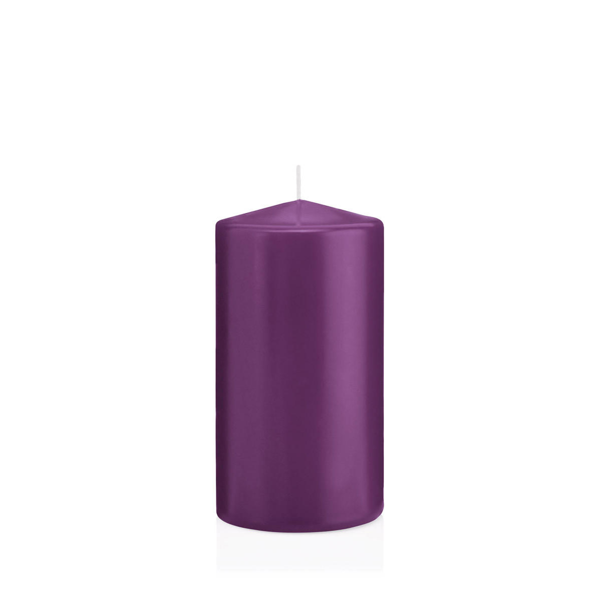 STUMPENKERZEN Brombeere Ø 78 x 150 mm, 8 Stück - Brombeere, Paraffin (8/15cm) - Wiedemann Kerzen