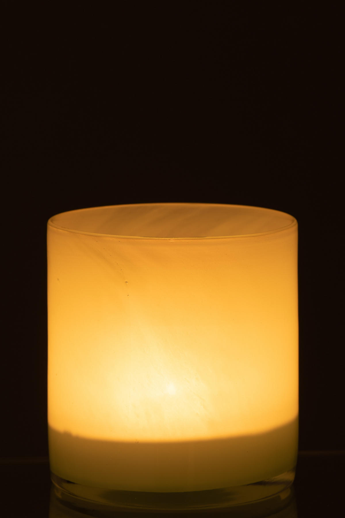 KERZENHALTER JADE - Glas - Grün - M - Mintgrün, Glas (12/12cm) - J-Line