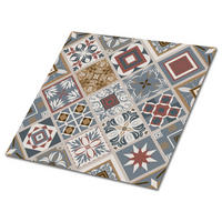 FLIESENAUFKLEBER 9 Stück 30x30 cm selbstklebend Türkisches Patchwork - Multicolor, Textil (30/1.6/30cm) - TULUP