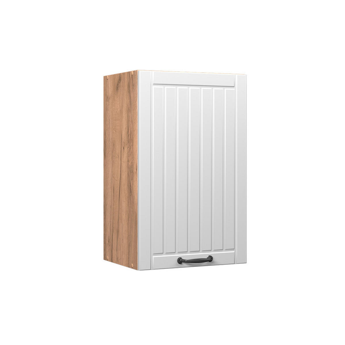 HÄNGESCHRANK Fame-Line Weiß Landhaus 45 cm - Honigeiche/Weiß, Holzwerkstoff (45/72/34.1cm) - Vicco