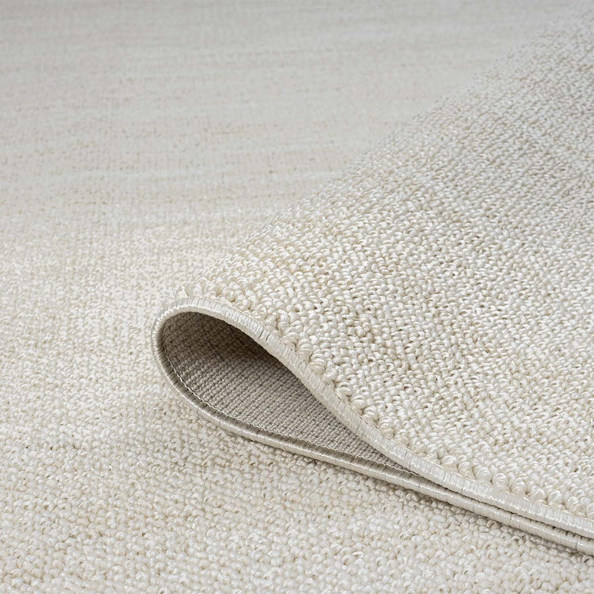 KURZFLOR-TEPPICH Clasico 0052 Creme 120x170 cm - Creme, Textil (120/170cm) - carpet city