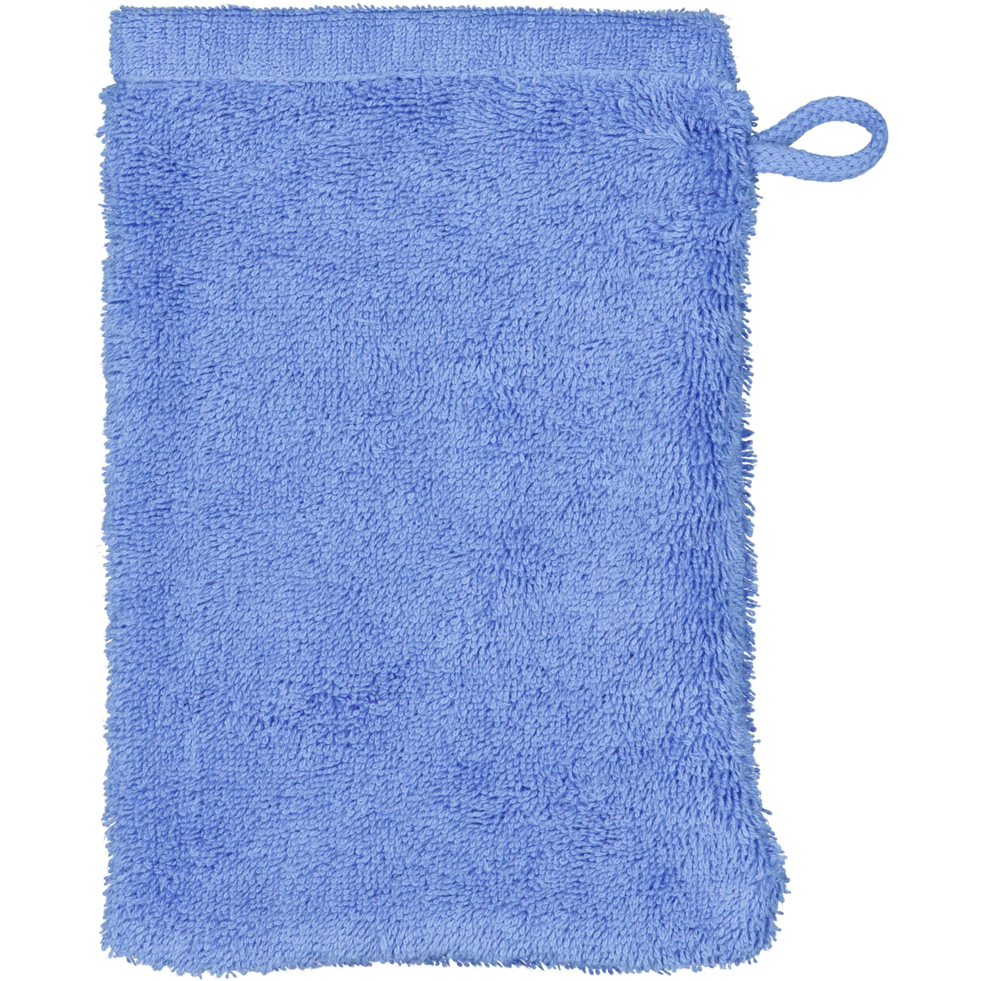 Cawoe Waschhandschuh Blau 16x22 cm