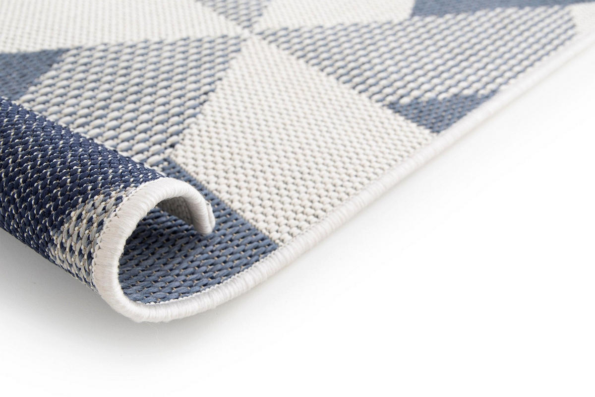 TEPPICH für Innen und Außen blau - Blau, Textil (120/170cm) - AFK Living