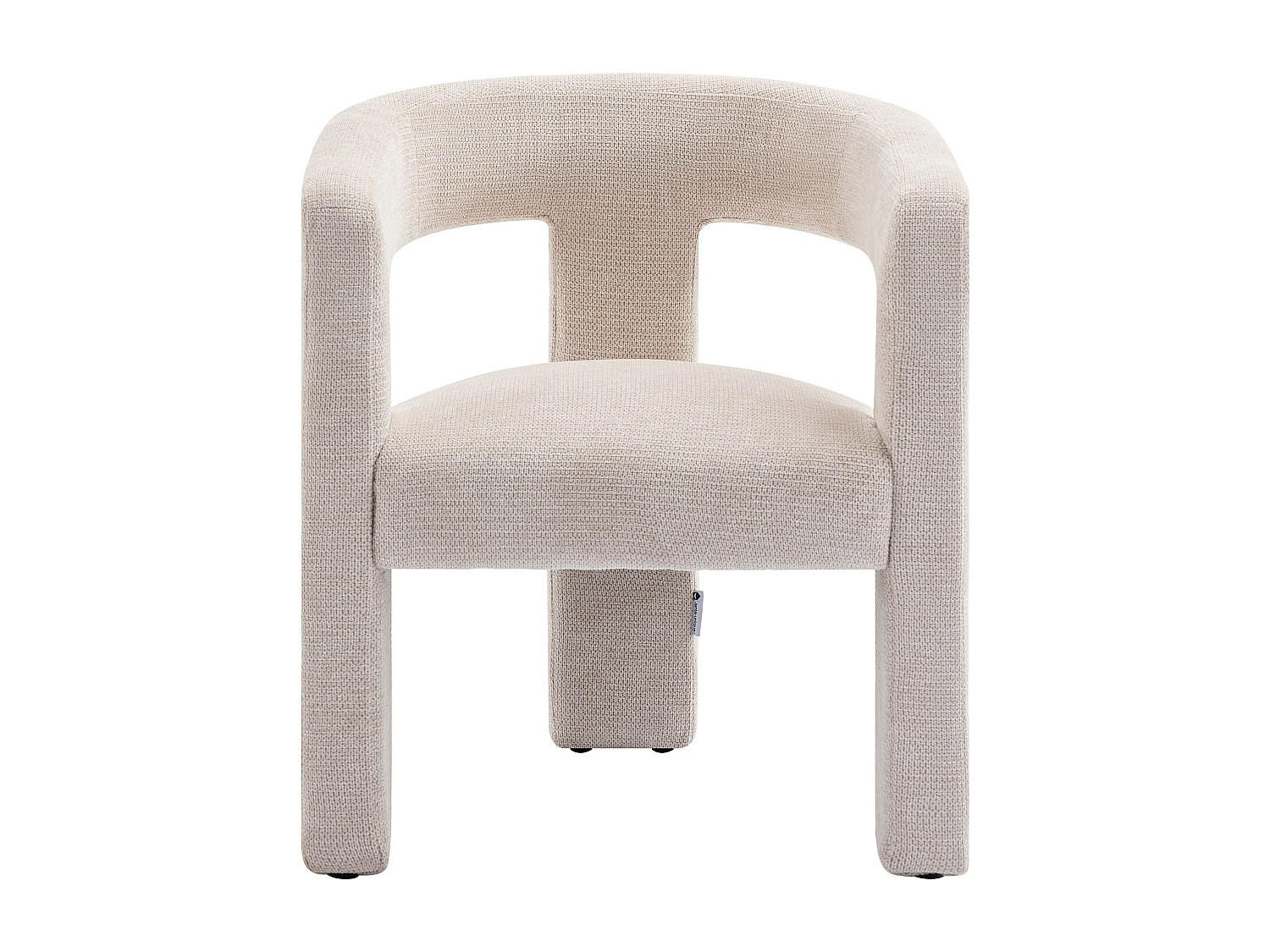 SESSEL mit gerader Rückenlehne - 1 Person - stoff - beige Favina - Beige, Textil (64/75/59cm) - Vente-Unique