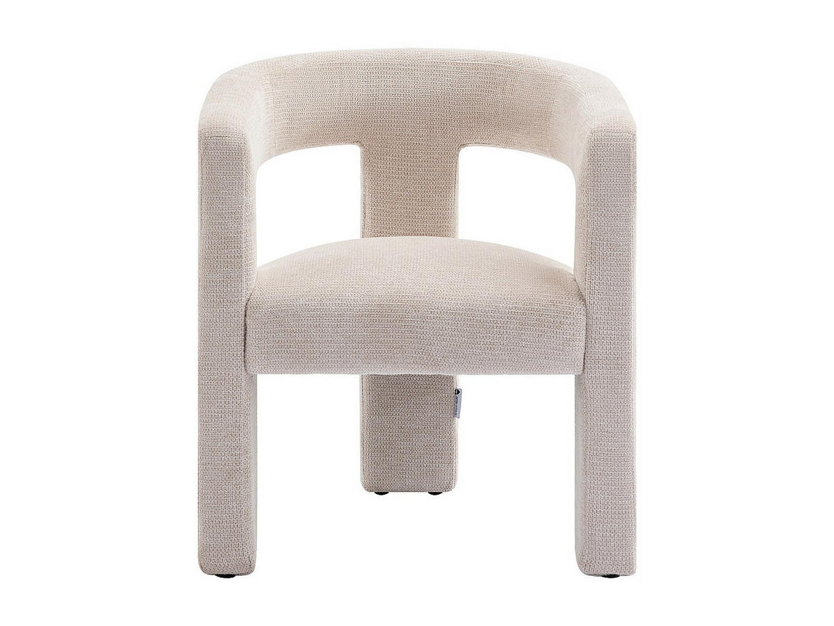 SESSEL - Strukturstoff - Beige - FAVINA - Beige, Textil (64/75/59cm) - Vente-Unique