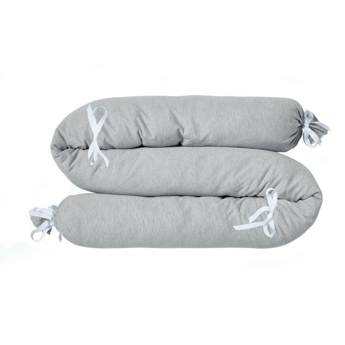 BETTSCHLANGE Grau - Grau, Textil (9/180cm) - nordic coast company