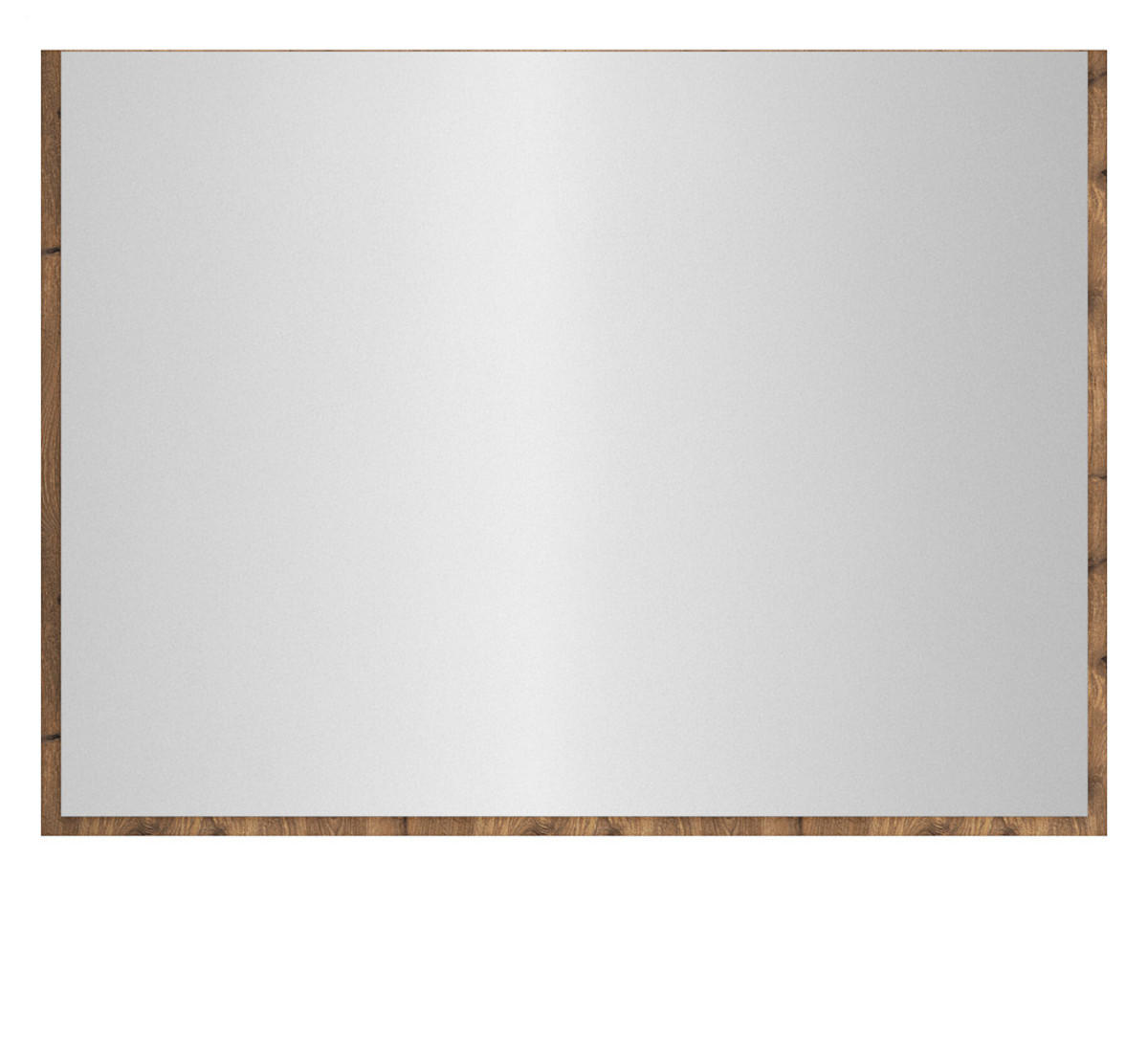 GARDEROBENSPIEGEL Nox Eiche, Wandspiegel 95 x 70 cm, Salud - Eichefarben, Holzwerkstoff (95/70/2cm) - Inn.Furn