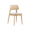 WOHNZIMMER STUHL KT63, Holzfarbe: Buche - Buchefarben/Naturfarben, Holz/Textil (47/80/49cm) - MIRJAN24