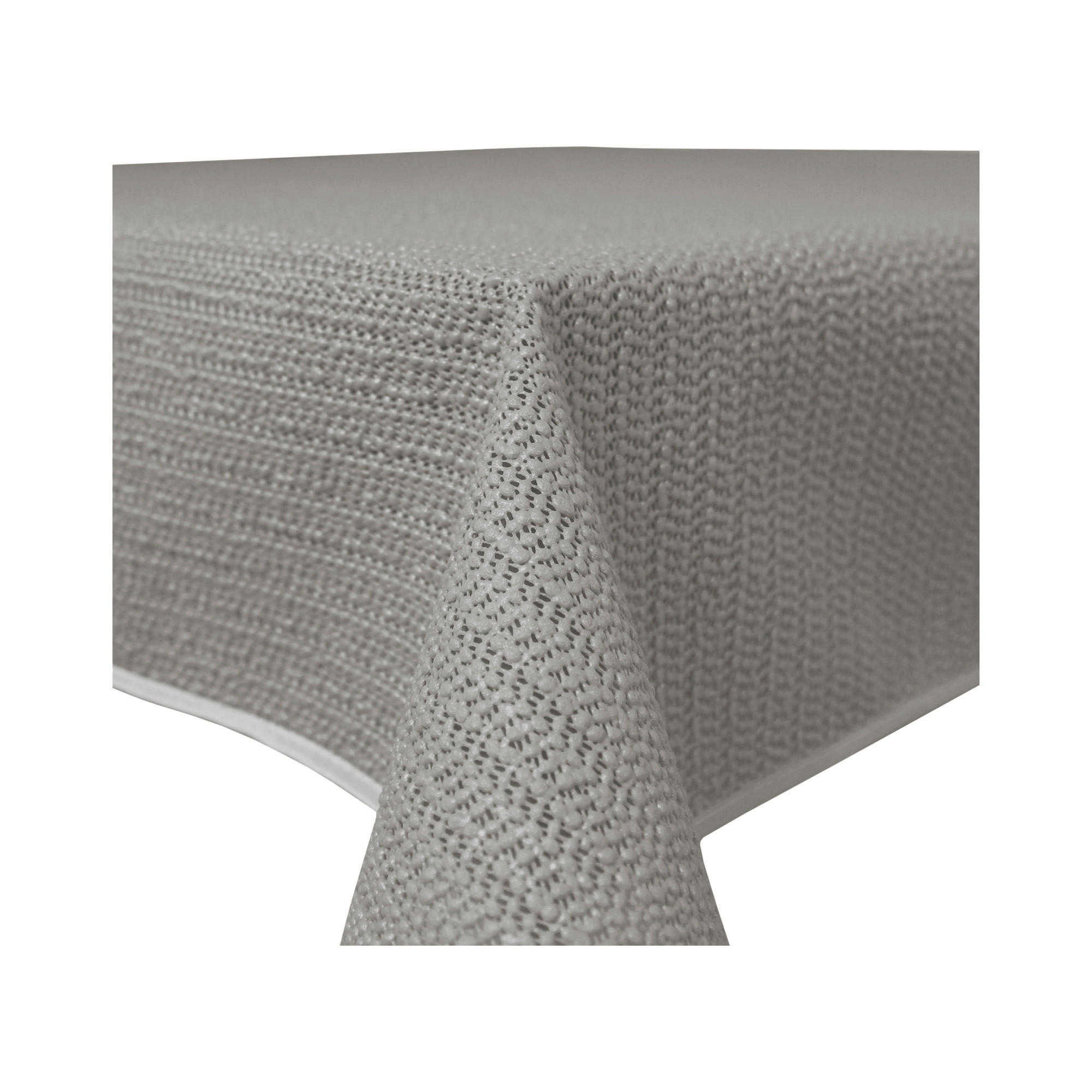 TISCHDECKE Outdoor rechteckig 110/140 cm Hellgrau - Hellgrau, Kunststoff (110/140cm) - TiborTex