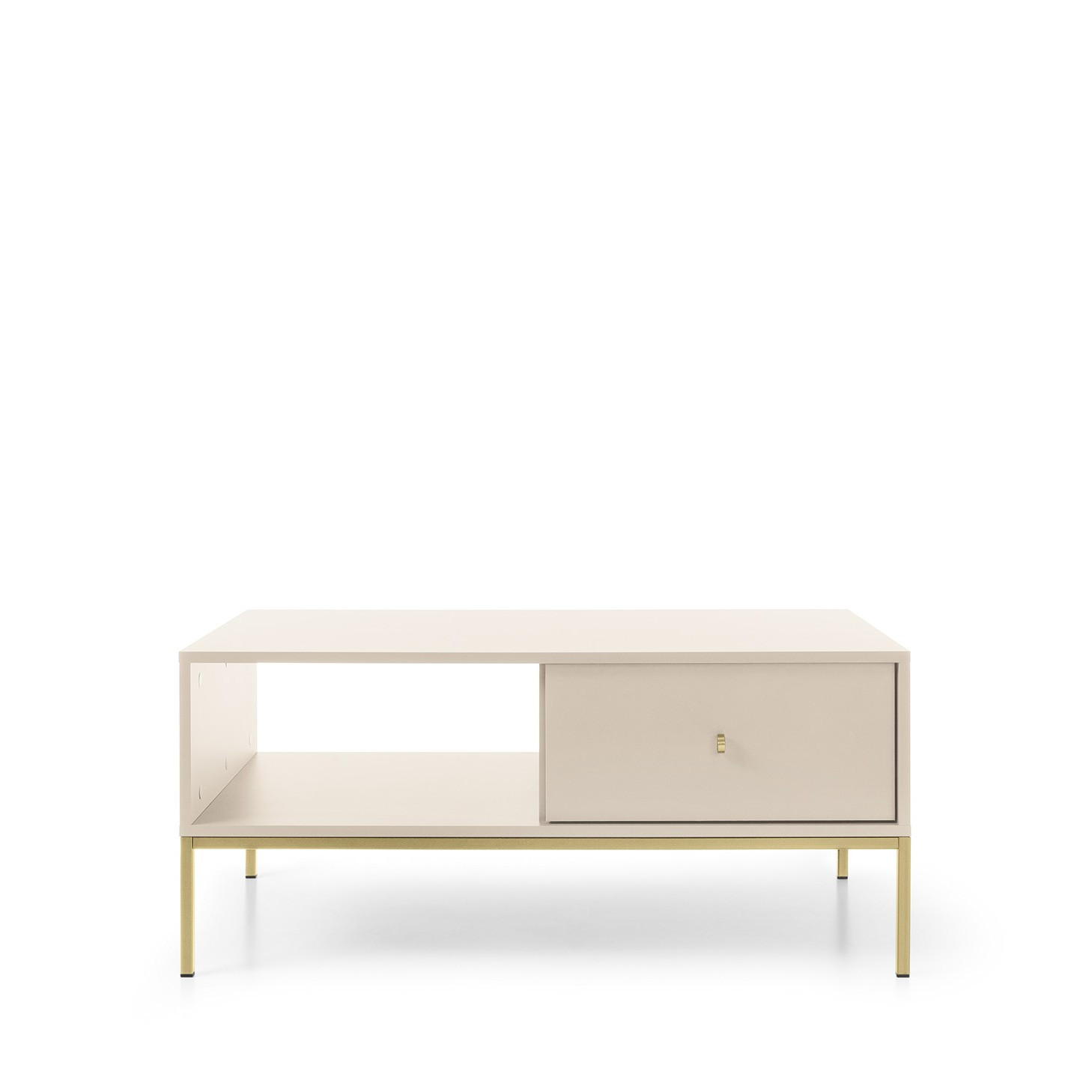 COUCHTISCH MONDO 103,5/46,2/68 cm Beige - Beige, Holzwerkstoff (68/103.5/46.2cm) - MASSENO