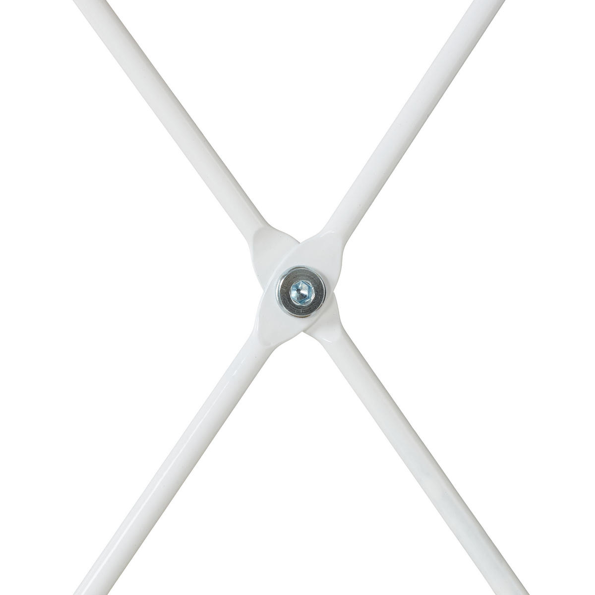 STANDREGAL - Weiß, Holzwerkstoff/Metall (50/180/35cm) - Relaxdays