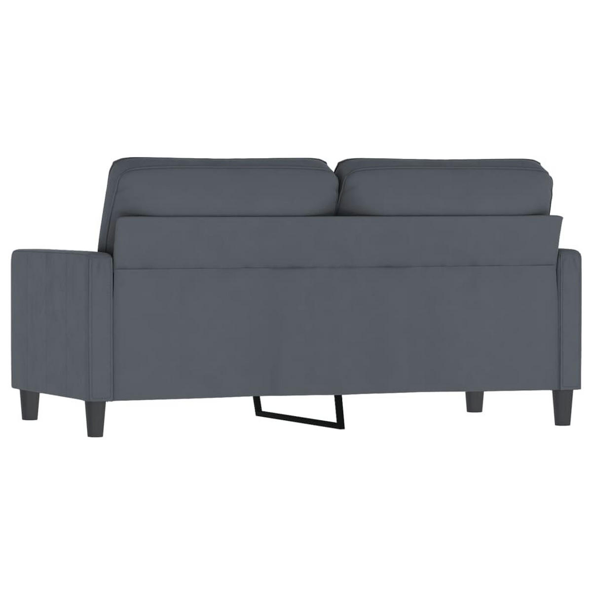2-SITZER-SOFA Thompson - Grau, Naturmaterialien (158/80/77cm) - Nettlife