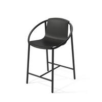 BARSTUHL Ringo, Black - Schwarz, Metall (58/90/64cm) - Umbra