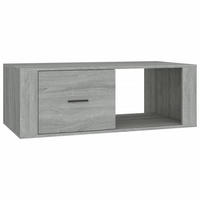 COUCHTISCH Grau Sonoma 100x50,5x35 cm Holzwerkstoff - Grau, Holzwerkstoff (100/50.5/35cm) - furnicato