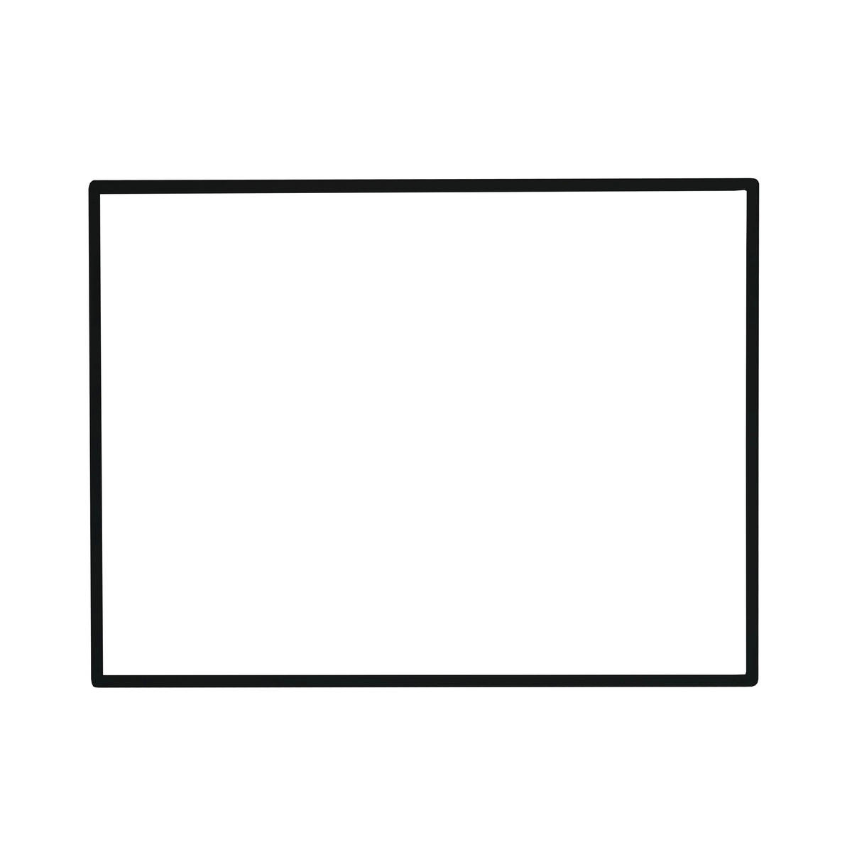 LED-LEUCHTRAHMEN– DIN A1 - Schwarz, Kunststoff (60.5/85/1.2cm)