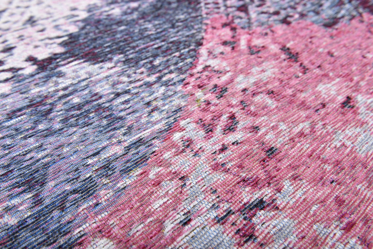 FLACHWEBETEPPICH Cosima 80x160 cm - Multicolor, Textil (80/160cm) - Gino Falcone