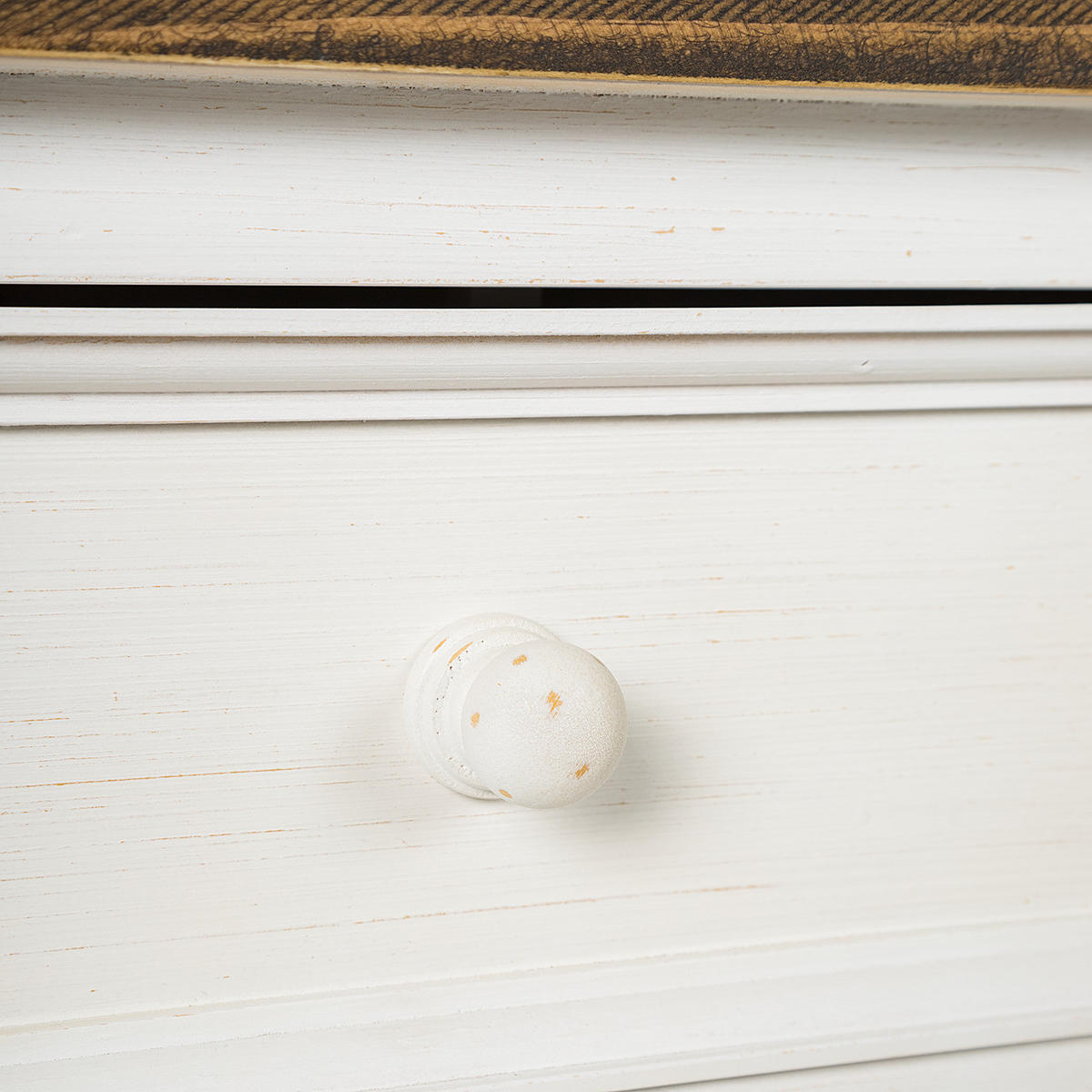 SIDEBOARD - Kiefer massiv - Weiß/Kieferfarben, Holz (159/90/40cm) - home24