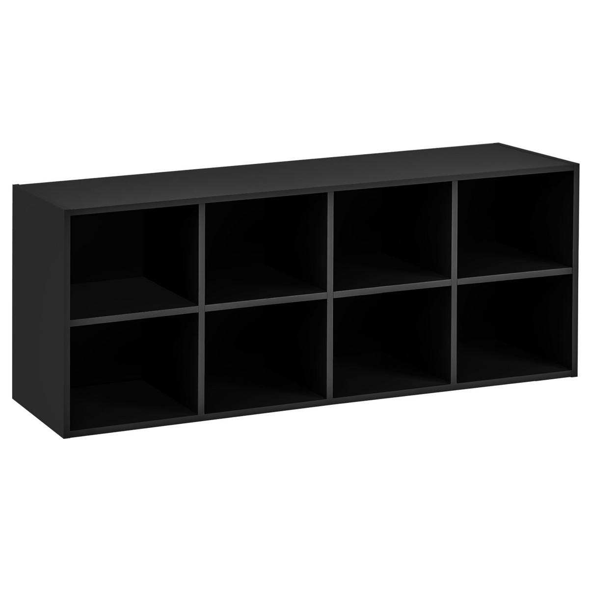 SCHUHBANK 41cm Schwarz - Schwarz, Holz (30/41/102cm) - COSTWAY