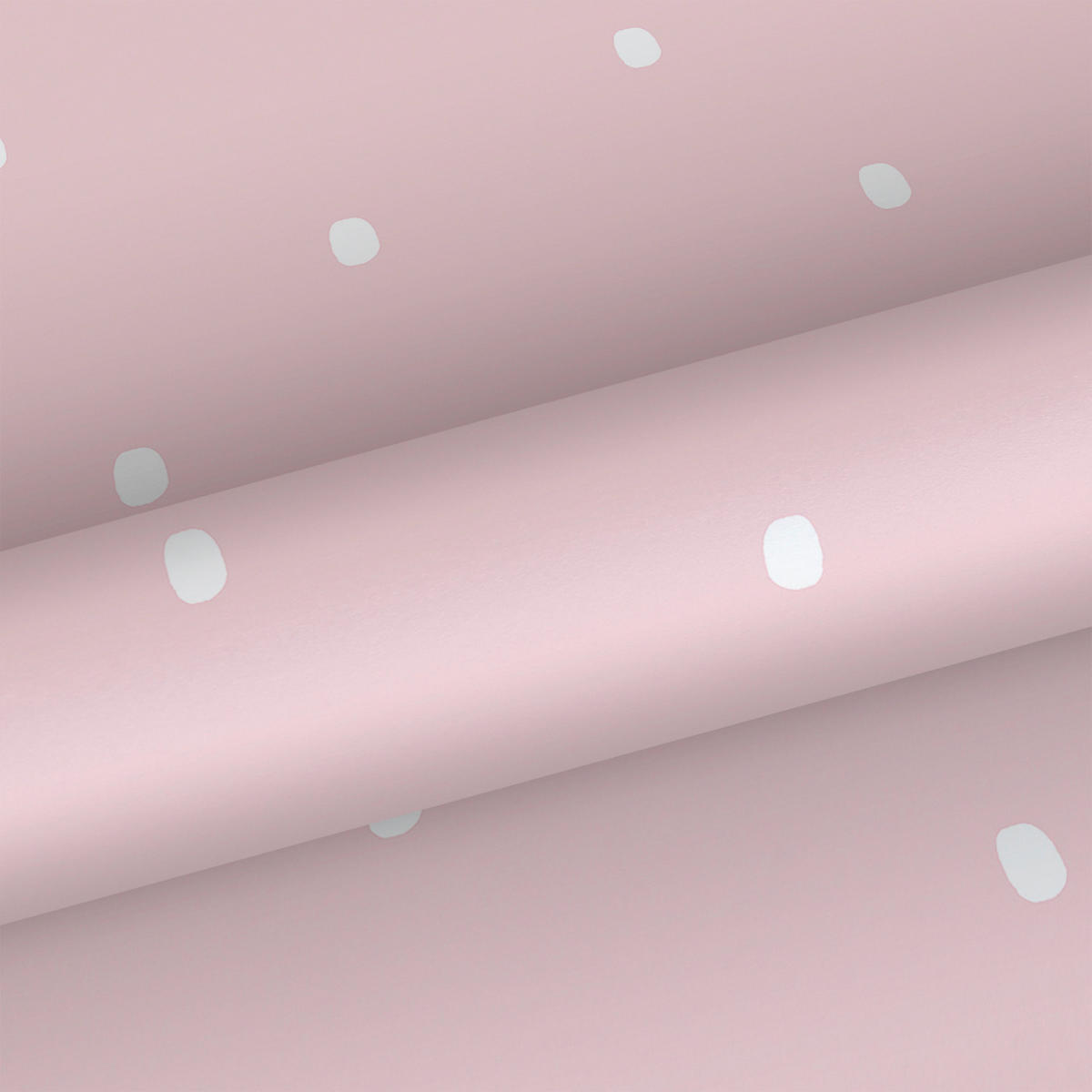 TAPETE Punkte 53 cm x 10 m - Pink, Papier (53/0.1cm) - Sanders & Sanders