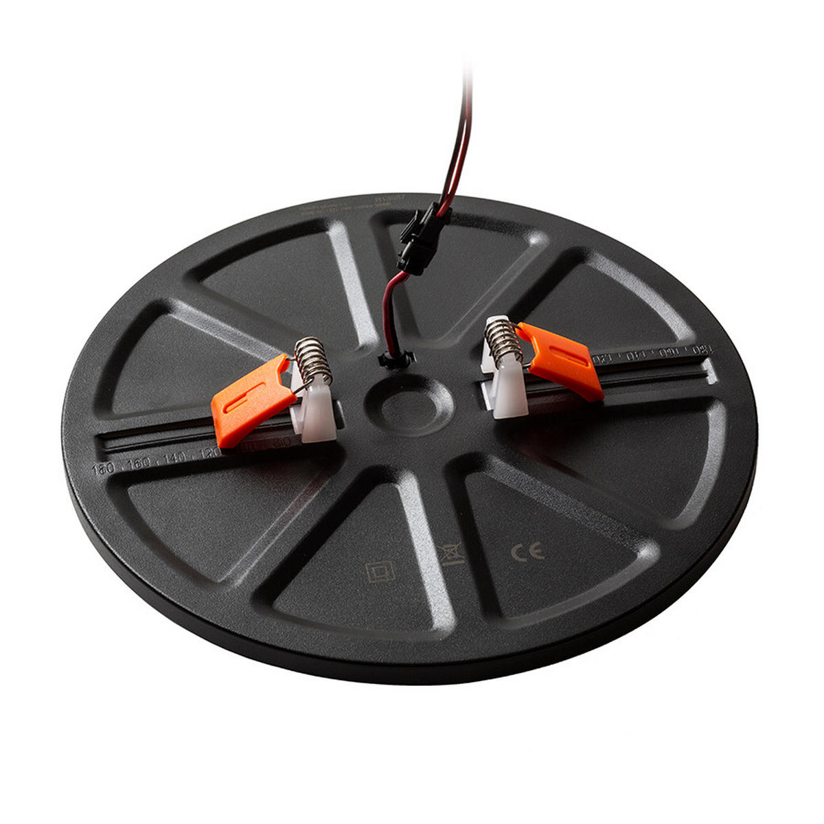 EINBAULEUCHTE BJORK R 20 Schwarz 18 W - Schwarz, Metall (20/20/2cm) - Rendl