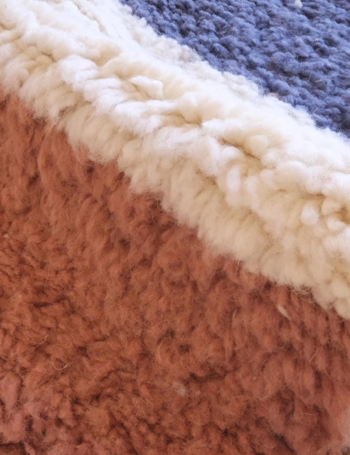 BERBERTEPPICH grafisch Wolle 246x 348 cm - Multicolor, Naturmaterialien (246/348cm) - AFK Living