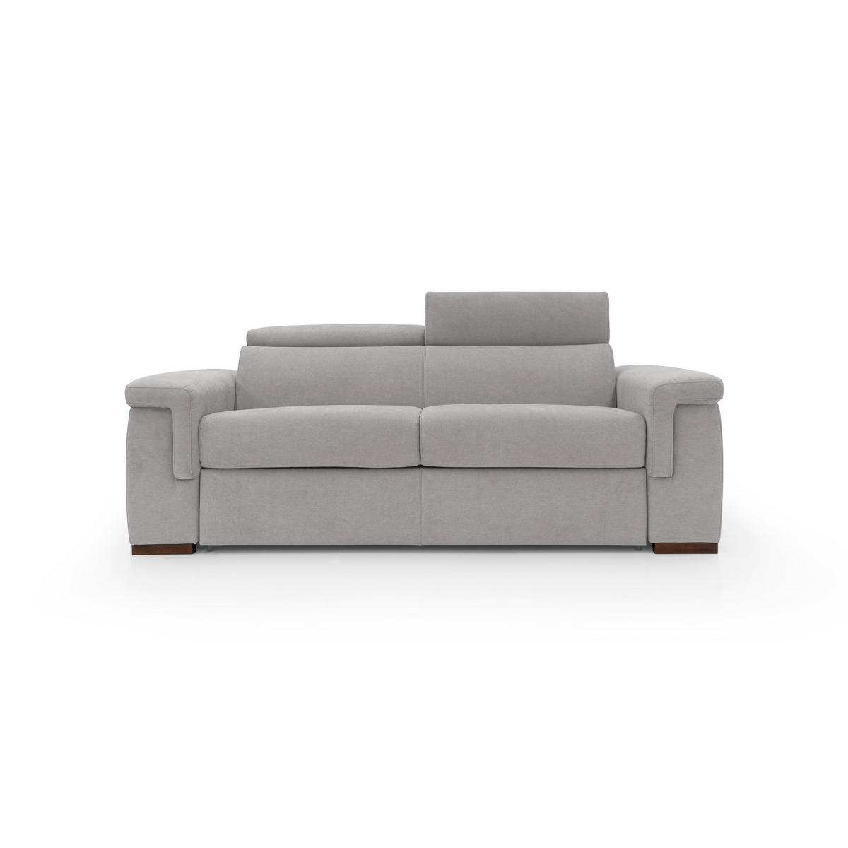 SCHLAFSOFA Giunone - Hellgrau, Textil (200/100/95cm) - Divani.store